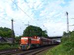 RBH (Rail Barge Harbour) Diesellok 802 (275 802-3) Hoffmannstrasse, Oberhausen 08-07-2016.