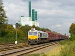ECR (Euro Cargo Rail) Diesellok 247 035-9 Wanheim Angerhausen–Duisburg.