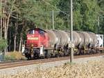 DB Cargo Diesellok 294 846-1 Bernte, Emsbüren 13-09-2018.