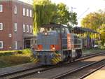 EEB (Emsländische Eisenbahn)Diesellok 275 805-2 (92 80 1275 805-2 D-EBB) Salzbergen 28-09-2018.