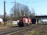 DB Cargo Diesellokomotive 294 773-7 Hoffmannstrasse, Oberhausen 12-03-2020.