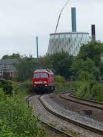DB Cargo Diesellok 232 230-3 Dachsstrasse, Angerhausen Wannheim, Duisburg 09-07-2020.