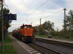 BEG (Bocholter Eisenbahn Gesellschaft) Dieselokomotive 275 103-7 (98 80 1275 103-7 D-NRAIL) Baujahr 1993 Gleis 1 Bahnhof Empel-Rees 03-11-2022.