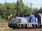 NEXRAIL Diesellokomotive Vossloh DE18 mit Nummer 92 80 4185 010-0 D-NXRL Gterbahnhof Oberhausen West 11-07-2024.