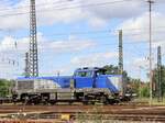 NEXRAIL Diesellokomotive Vossloh DE18  92 80 4185 010-0 D-NXRL Gterbahnhof Oberhausen West 11-07-2024.