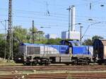 NEXRAIL Diesellokomotive Vossloh DE18  92 80 4185 010-0 D-NXRL Gterbahnhof Oberhausen West 11-07-2024.

NEXRAIL diesellocomotief Vossloh DE18  92 80 4185 010-0 D-NXRL goederenstation Oberhausen West 11-07-2024.