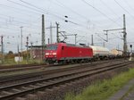 DB Schenker Lok 145 055-0 mit Güterzug.