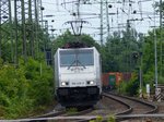 Railpool Lok 186 428-9  (91 80 6186 428-9 D-Rpool) Rangierbahnhof Gremberg, Bahnbergang Porzer Ringstrae, Kln 08-07-2016.