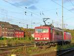 DB Cargo Lok 155 151-4 Bahnbetriebswerk Oberhausen Osterfeld 13-10-2017.
