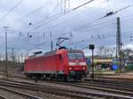 DB Cargo Lok 145 037-8 Rangierbahnhof Köln-Kalk Nord 08-03-2018.