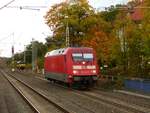 DB Lok 101 122-0 Gleis 1 Bad Bentheim 02-11-2018.