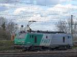 SNCF FRET Lokomotive 437015 Güterbahnhof Oberhausen West, Deutschland 12-03-2020.