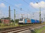 Lotos Kolej Railpool Lokomotive E 186 274-7 (NVR 91 80 6186 274-7 D-Rpool) Güterbahnhof Oberhausen West, Deutschland 02-09-2021.