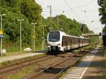 Abellio Triebzug ET 25 2209 Gleis 2 Bahnhof Empel-Rees 18-06-2021.