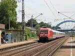 DB Lokomotive 101 090-9 Gleis 4 Bahnhof Salzbergen 03-06-2022.