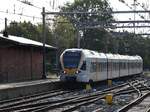 Eurobahn Triebzug FLIRT ET 7 08 (429 013-6) Gleis 1 Bahnhof Venlo, Niederlande 28-09-2023.

Eurobahn treinstel FLIRT ET 7 08 (429 013-6) spoor 1 station Venlo 28-09-2023.