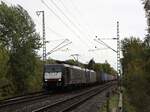 MRCE (Mitsui Rail Capital Europe) Lokomotive 189 287-6 (91 80 6189 287-6 D-DISPO) Grenzweg, Hamminkeln 03-11-2022.