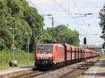 DB Cargo Lokomotive 189 035-9 Gleis 2 Bahnhof Empel-Rees 11-07-2024.