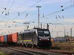 CTL Logistics Lokomotive 187 100-3 (91 80 6187 100-3 D-DISPO) Gterbahnhof Oberhausen West 18-10-2024.