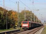 DB Cargo Lokomotive 189 067-2 Gleis 1 Bahnhof Empel-Rees 18-10-2024.

DB Cargo locomotief 189 067-2 spoor 1 station Empel-Rees 18-10-2024.