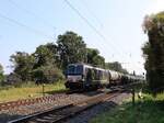 SBB Cargo / Beacon Rail Lokomotive 193 718-4 (91 80 6193 718-4 D-DISPO) bei Bahnbergang Frietenweg, Hamminkeln 19-09-2024.

SBB Cargo locomotief 193 718-4 (91 80 6193 718-4 D-DISPO) gehuurd van Beacon Rail overweg Frietenweg, Hamminkeln 19-09-2024.