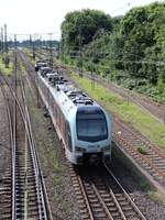 VIAS Triebzug ET 25 2307 Abfahrt Bahnhof Emmerich am Rhein.