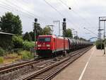 DB Cargo Lokomotive 185 217-7 Gleis 4 Bahnhof Salzbergen 27-08-2025.

DB Cargo locomotief 185 217-7 spoor 4 station Salzbergen 27-08-2025.