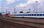 103 mit InterRegio Zug in Hamm (Westfalen) 29-05-1993.