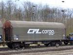 Shimms CFL Cargo Coilwagen aus Luxemburg mit Nummer 31 RIV 82 L-CFLCA 4679 017-4 Rangierbahnhof Kln Gremberg.
