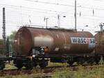 Zacens Wascosa Drehgestell-Kesselwagen mit Nummer 37 RIV 80 D-WASCO 7931 898-6 Gterbahnhof Oberhausen West 18-08-2022.