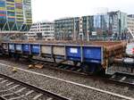 Klmos702 KLmos 702 der Firma Railpro Railpro mit Nummer 43 84 NL-RP 342 8 023-8 Gleis 3a Bahnhof Leiden Centraal 16-02-2026.

Klmos702 twee-assige lagebakwagen van Railpro met nummer 43 84 NL-RP 342 8 023-8 spoor 3a Leiden Centraal 16-02-2026.