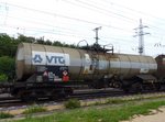Zacens VTG Drehgestell-Kesselwagen mit Nummer 33 RIV 80 D-VTGD 7932 036-6 Rangierbahnhof Gremberg, Koln 09-07-2016.