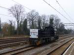 Train Services Diesellok TS-106 Dordrecht, Niederlande 16-02-2017.