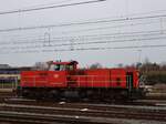 DB Cargo Diesellokomotive 6430 (92 84 2006 430-7 NL-RN)  Jan Adrianus  Bahnhof Amersfoort Centraal 20-02-2024.

DB Cargo dieselloc 6430 (92 84 2006 430-7 NL-RN) genaamd  Jan Adrianus  station Amersfoort Centraal 20-02-2024.