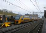 Ein TW DD-IRM-VI als Intercity nach Utrecht CS Gleis 2 Leiden Centraal 07-01-2013.