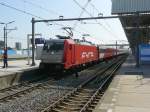 NS Traxx Lok E 186 118 mit  Fyra  nach Amsterdam.