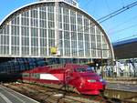 SNCF Thalys PBA 4537 Gleis 13 Amsterdam Centraal Station 07-01-2020.