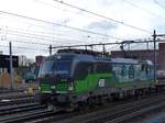 ELL (European Locomotive Leasing, Wien) Vectron Lokomotive 193 738-2 Gleis 9 Amersfoort Centraal 26-02-2020.