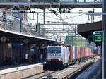 Railpool Lokomotive 186 506-2 (91 80 6186 506-2 D-Rpool) Gleis 1 Bahnhof Dordrecht 25-06-2024.