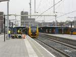 NS DM90 TW 3409 und 3406 Gleis 3 Enschede 28-11-2013.
