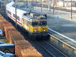 NS Lokomotief 1744 mit IC 145 nach Berlin Gleis 1 Amersfoort Centraal 27-12-2019.