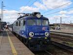 PKP Intercity Lokomotive EP07-1030 Bahnhof Warszawa Wschodnia 11-08-2025.