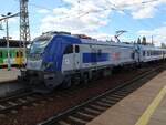 PKP Intercity Newag Griffin Lokomotive EU160-063 (91 51 5 170 264-3 PL-PKPIC EU160-063) Bahnhof Warszawa Wschodnia 11-08-2025.