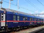 WLABmz Bahn Touristik Express GmbH Schlafwagen mit Nummer A-BTEX 61 81 71-71- 462-8 in �BB NightJet 402 von Z�rich Hbf nach Amsterdam Centraal.