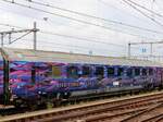       NMBS I 11 Bpm 2e Klasse Sitzwagen mit Nummer 12906 UIC nummer Bpm 61 88 20-90 106-3.