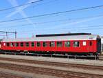 CBB (Centralbahn) Srm Salonwagen mit Nummer CH-CBB 51 85 89-70 152-4 Amersfoort Centraal, Niederlande 08-04-2025.