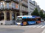 Arriva Bus 9604 VDL Citea SLF-120 Electric Baujahr 2016 Stationsplein, Maastricht 18-08-2024.