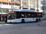 HTM Bus 1078 MAN Lion's City Baujahr 2009 Spui, Den Haag 04-03-2024.