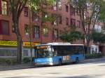 EMT (Empresa Municipal de Transportes de Madrid) Bus 6766 Iveco Irisbus Cityclass Cursor Hispano Habit Baujahr 2002.