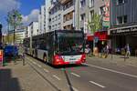 Wagen 187 fhrt am 14.04.2022 auf der Linie 151 durch Kln-Mlheim.